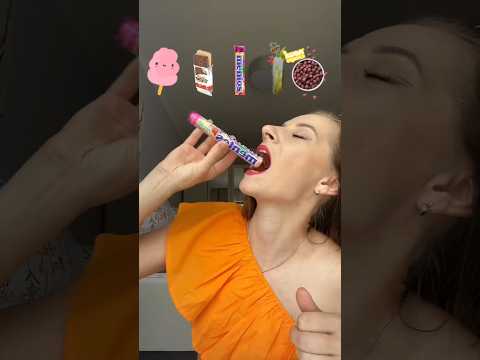 ASMR Eating Cotton Candy, Mentos Mukbang #shorts