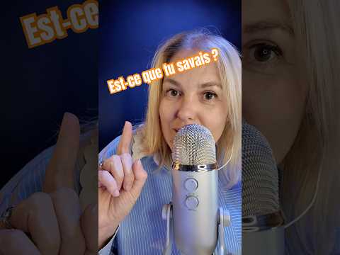 ASMR 😱 Est-ce que tu savais … ? #asmrfr #shortvideo #asmrshorts