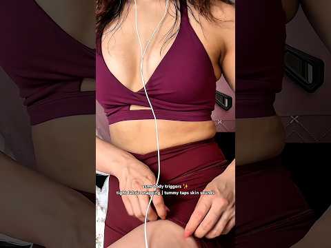 tingly gym attire 🕺 #asmr #asmrsounds #asmrcommunity #asmrvideo #asmrrelax