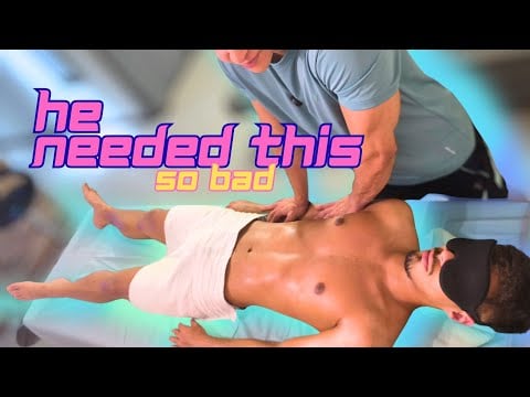 Pre-Birthday Massage for an Underwater Rugby Player | Deep Recovery Session for a Friend