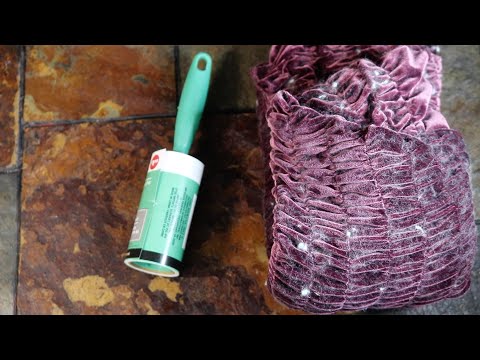 Lintiest Blouse On The Internet ASMR Lint Rolling Sounds