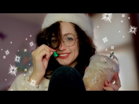 Christmas Day with Santa ASMR ✨ Eating Treats & Opening Presents~