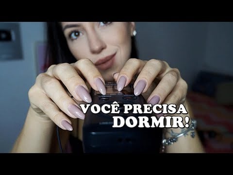 ASMR para QUEM NÃO CONSEGUE DORMIR (arranhando o tascam suavemente, sussurros calmos e lentos)
