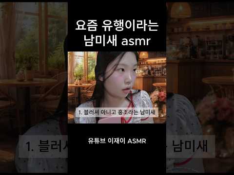 유행이라는 남미새 asmr 모음