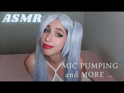 ASMR - Mic Pumping & Mouth Sounds with Frieren - Fast, Intense, Slow, Swirling and Rubbing