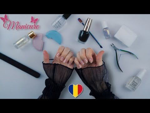 Cum îmi fac unghiile  *ASMR în Română