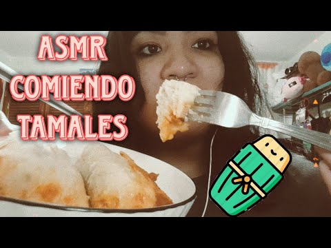 ASMR COMIENDO TAMALES | Eating sounds