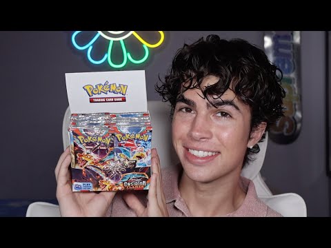 ASMR- Pokémon Booster Box Pack Opening (Life Update)