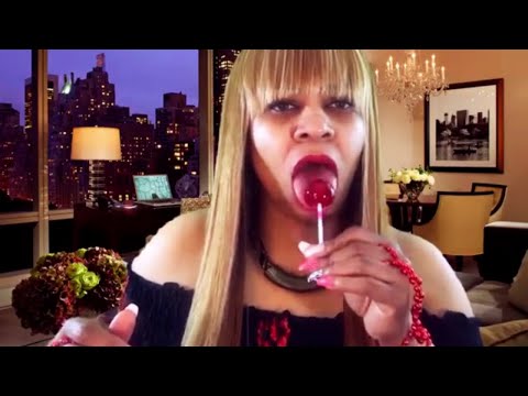 ASMR Eating Sounds | Sweet Juicy Lollipop Candy | asmr mouth sounds