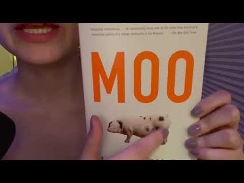 ASMR | Books I'm Currently Reading [soft-spoken] [book sounds]