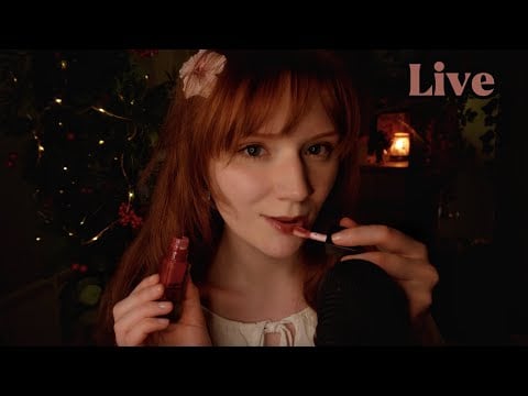 ASMR🥰 Kisses, Jellyfish 🪼 Spit painting, Wooden spoon, Light gloves🧤Makeup in Russian,Plucking😴