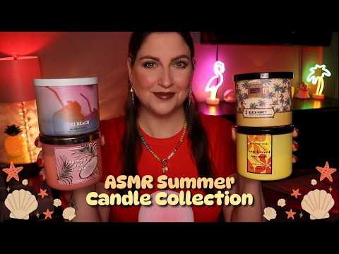 ASMR Summer Candle Collection 🏝️☀️
