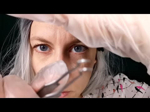 ASMR Inaudible Speaking Pimple Popping and Face Care