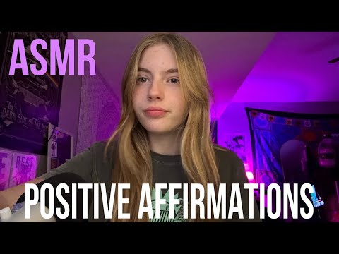 ASMR POSITIVE AFFIRMATIONS ✨🪬 This Video Will  Put You to Sleep  😴
