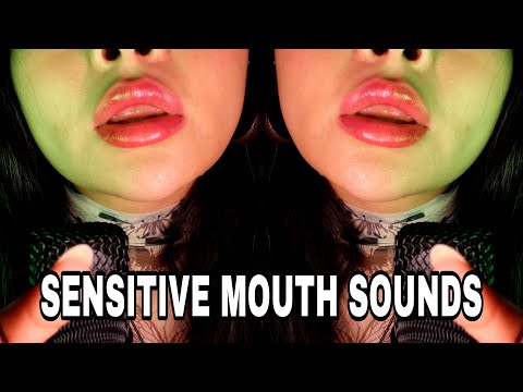 ASMR | Mouth sounds on Rode NT1 mic with tappin & fabric sounds