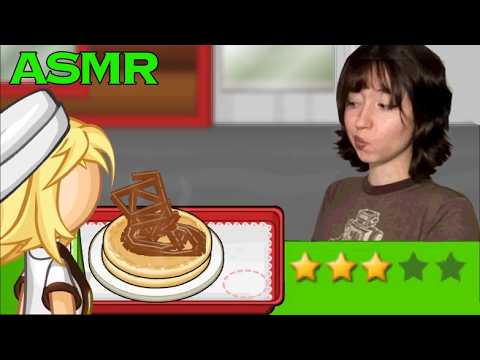 ASMR | Papa's Pancakeria 🥞 Tongue Clicking + Whispers!