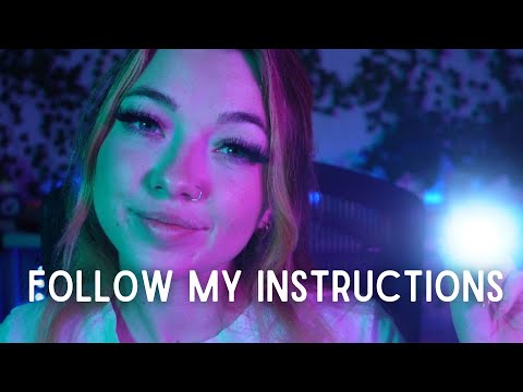 ASMR Follow My Instructions