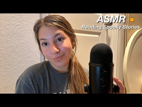 ASMR|Reading Spooky Stories