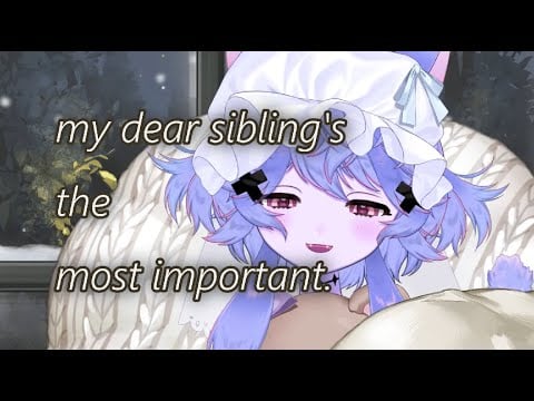 ASMR RP: Your Sister Kisses You a Lot because She Thinks it Will Heal Your Fever