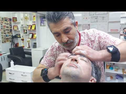 I NEVER SEEN A MASSAGE LIKE THIS!NECK MASSAGE WITH ICE BALL ,SPOON BACK MASSAGE AND HEAD MASSAGE