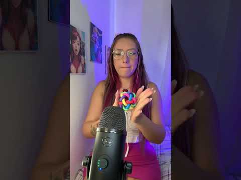 Estalo colorido: ASMR com bolinha 🌈