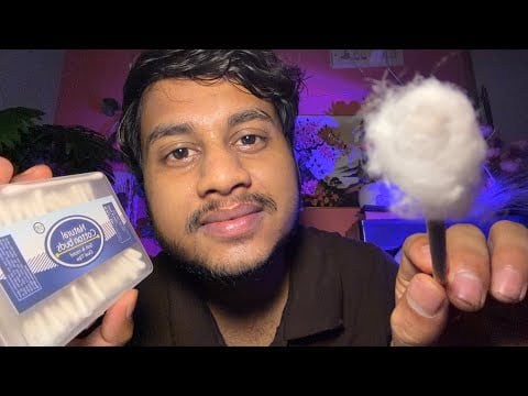 ASMR Ear Cleaning & Head Massage 👂💆‍♂️ Personal Attention for Deep Sleep 😴