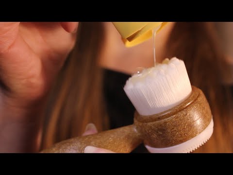 ASMR Deep Pore Cleansing Spa 🌿 Taking care of your skin (no talking, layered sounds)