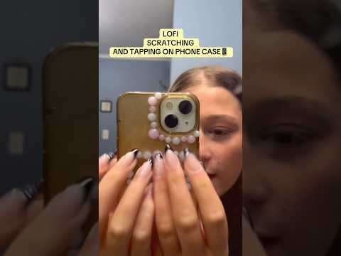 ASMR- tapping and scratching on my phone case📱 #asmrsounds #relax #tapping #scratching
