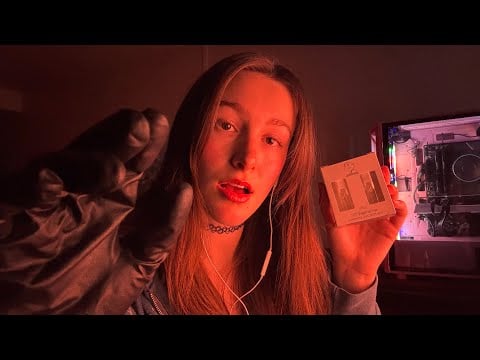asmr piercing you in the bathroom!! (up close, personal attention, gossip)