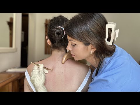 ASMR Back Exam | Spine Manipulation , Neck, Shoulder Realignment | Soft Spoken ‘Unintentional’ Style