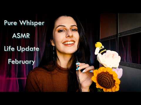 ✨PURE WHISPER ASMR with SENSITIVE Mics ❤Life Update❤Whisper рamble to put you to sleep in BULGARIAN😴