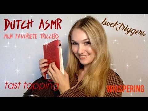 DUTCH ASMR - HOE HEB IK ASMR ONTDEKT? - TAPPING EN BOEK TRIGGERS - ASMR JUNKIE