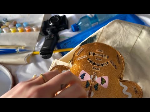 hospital asmr w/ art supplies (lofi fast tapping) (no talking)