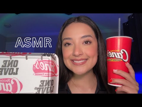 ASMR ♥️ Eating Raising Cane’s🥤🍟