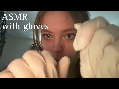 ASMR latex and silicone gloves 🧤