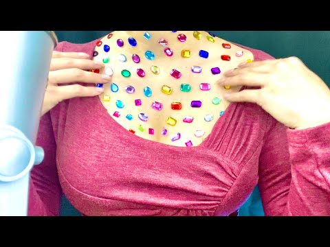 ASMR Rhinestone Tapping 💎 Super Tingly! 💎