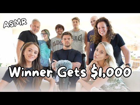 My Family Tries ASMR ($1,000 prize)