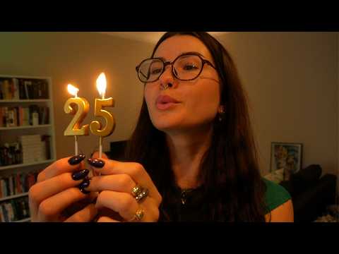 ASMR 25 LEKCJI NA 25. URODZINY (ear to ear whispers) | MEGA RELAKS