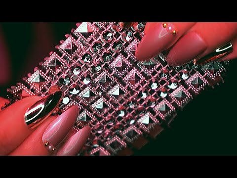 ASMR with Rhinestones 💎✨ | Scratching | Nail Rubbing | No Talking