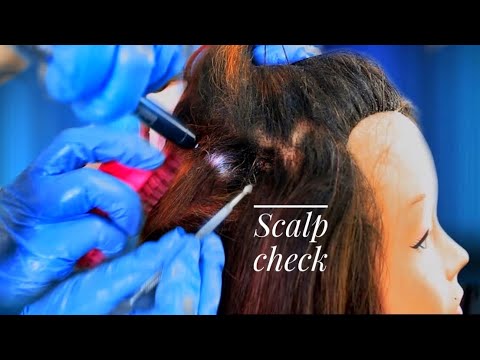 ASMR Satisfying Scalp Check for Sleep | No Talking