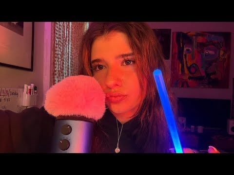 [ASMR]  ASSORTED TRIGGERS | MIC & LIGHT TRIGGERS, GUM CHEWING, ETC. (Custom)