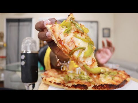 Pizza Dinner ASMR Eating Sounds