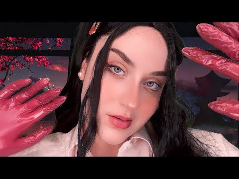 ASMR Korean Beauty Salon 💕 Facial Treatment & Massage, Spa Roleplay with Relaxing Music (deutsch)