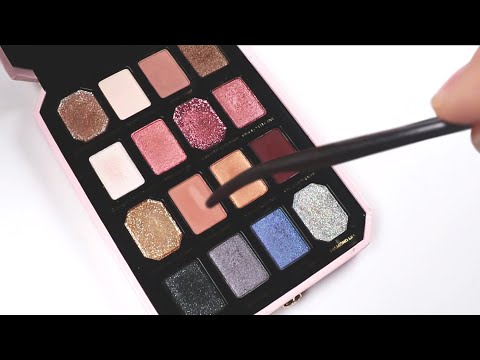 ASMR Destroying Cosmetics 투페이스드 섀도우로 10분 안에 잠들기💤