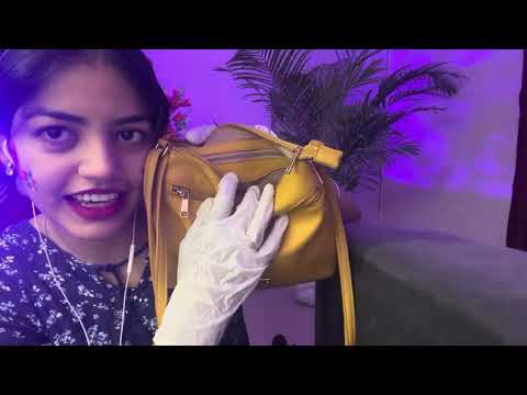 INDIAN ASMR- SPRING👛 HANDBAG BOUTIQUE ROLEPLAY🎀