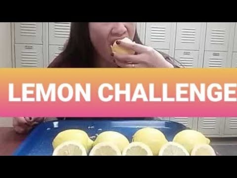 EATING LEMON CHALLENGE WITH NO EXPRESSION:Igorot  in Denver Colorado