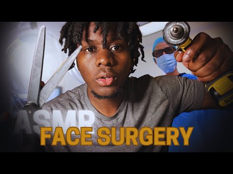 ASMR Face Surgery To Drown Away Your Stress