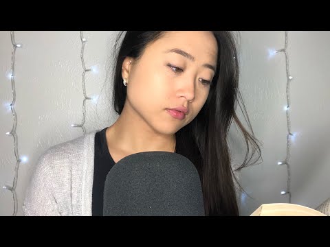 ASMR | Inaudible Reading | Whispering | Rambling | Mouth Sounds