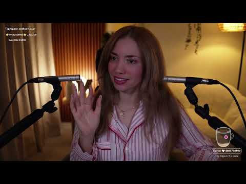ASMR Welcome to my live stream!❤️ (multistreaming)