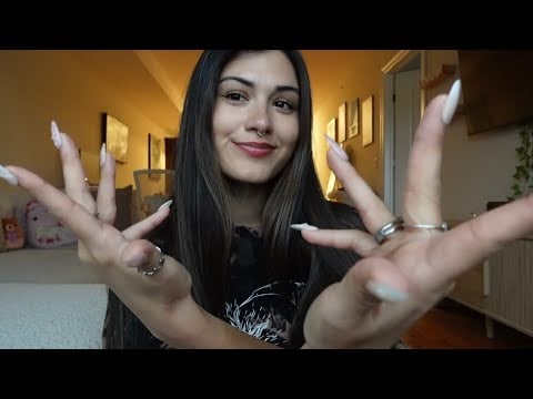 Fast ASMR ⚡️ Peripheral Hand Movements to Make Your Eyes Heavy 😴